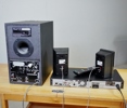 Blu-rayspelare, subwoofer samt högtalare, Sony,  