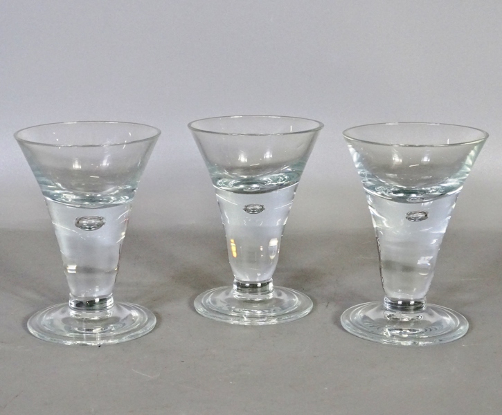 3 st. supglas, 1900-tal