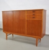 Skåp med lådor, teak, 1900-tal