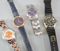 5 st armbandsur, olika märken
