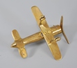 Flygplansmodell "Spitfire" mässing