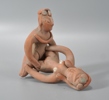 Figurin, lergods, erotisk, 1900-tal