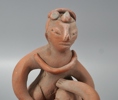 Figurin, lergods, erotisk, 1900-tal