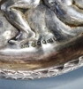 Fat, silver, dekor med Poseiden