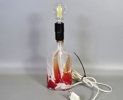 Bordslampa, glas, 1900-tal