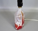 Bordslampa, glas, 1900-tal
