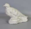 Skulptur, fågel, lergods