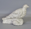 Skulptur, fågel, lergods