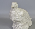 Skulptur, fågel, lergods