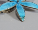 Brosch, emalj/silver, Norge