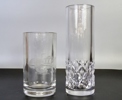 2 st glasvaser, Glasskolan, Orrefors