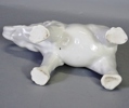 Figurin, Elefant med apa, porslin