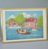Litografi, Bert Håge Häverö "Badholmen"
