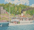Litografi, Bert Håge Häverö "Blidösund"