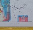 Litografi "i salongen" Bo E Lundquist
