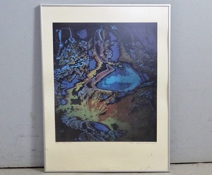 Seriegrafi, Ture Sjölander "Video-Art"