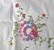 Bordsduk, med broderi