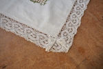 Bordsduk, med broderi