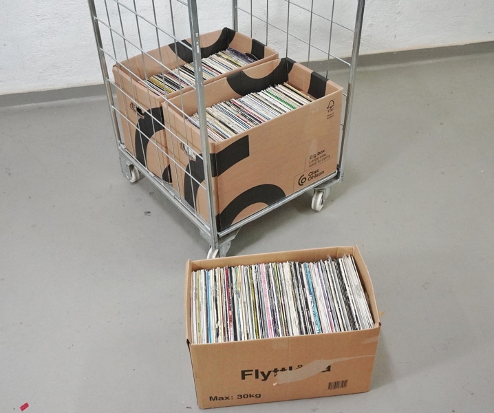 Parti vinylskivor, LP, blandade genrer