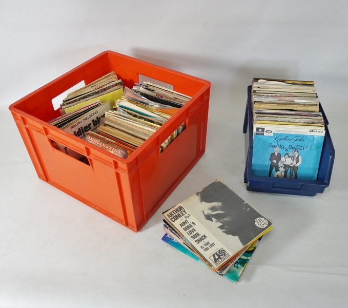 Parti vinylskivor, singel/EP, blandade genrer