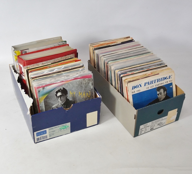 Parti vinylskivor, singel/EP, blandade genrer