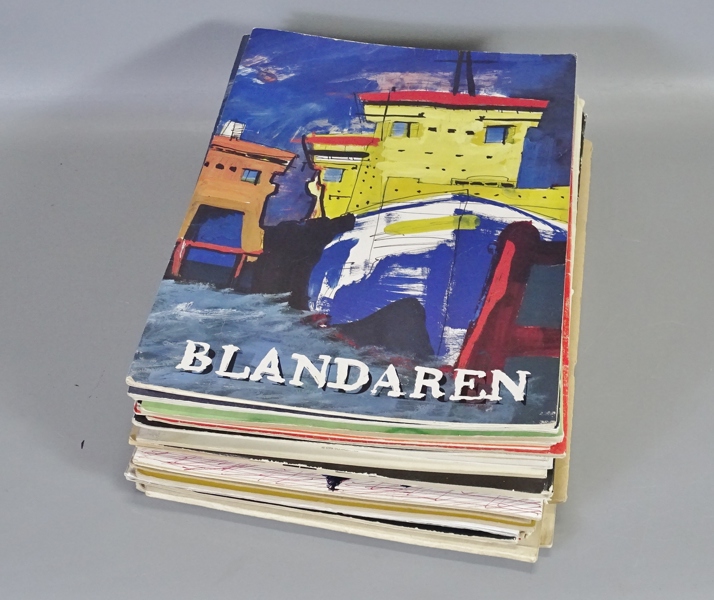 Parti tidningar "Blandaren" 1900-tal