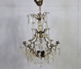 Kristallkrona, barock stil, 1900-tal, säljes som renoveringsobjekt