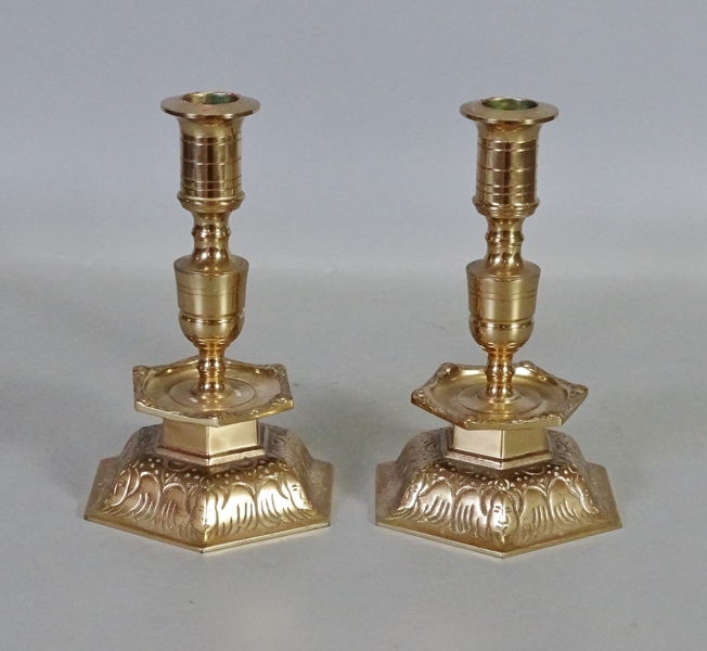 1 par ljusstakar, Ystad Metall, barockstil, 1900-tal
