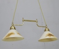Taklampa "Spelbordslampa" 1900-talets andra hälft