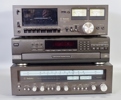 Receiver, kassettdäck samt CD-växlare, Technics, SA-5370K, 615 och SL-PD8