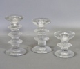 3 st ljusstakar, Timo Sarpaneva, Iittala, Finland