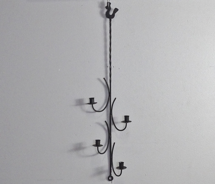 väggljusstake, 1900-talets andra hälft