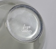 Parti färgat glas, vaser m.m. 8 delar, 1900-talets andra hälft