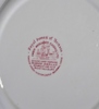 6 st. tallrikar "Royal homes of Britain" Enoch Wedgewood, England