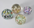 4 st brevpressar, glas, 1900-tal