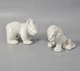 2 st figuriner, Upsala-Ekeby, stengods