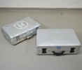 2 st resväskor, Rimowa, aluminium