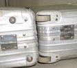 2 st resväskor, Rimowa, aluminium