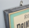 Reklamskylt, glas, "Prima Pressjäst"