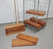 Hyllsystemdelar, teak, 1900-tal