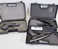 3 st. pistoler, kolsyre samt softair, bl. a. "Blow"