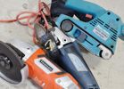 3 st. elhandverktyg, Black & Decker, Alpha Tools och Toolson, DN83E, 7037-G och PRO-WS 900 S