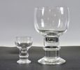 Öl- samt snapsglas, "Herttula" Heikki Orvola, Arabia, Finland