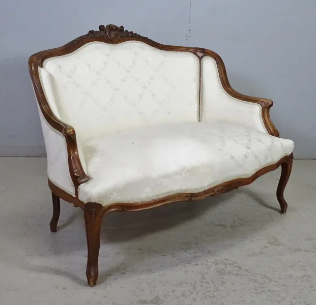 Soffa, rokokostil, 1900-tal
