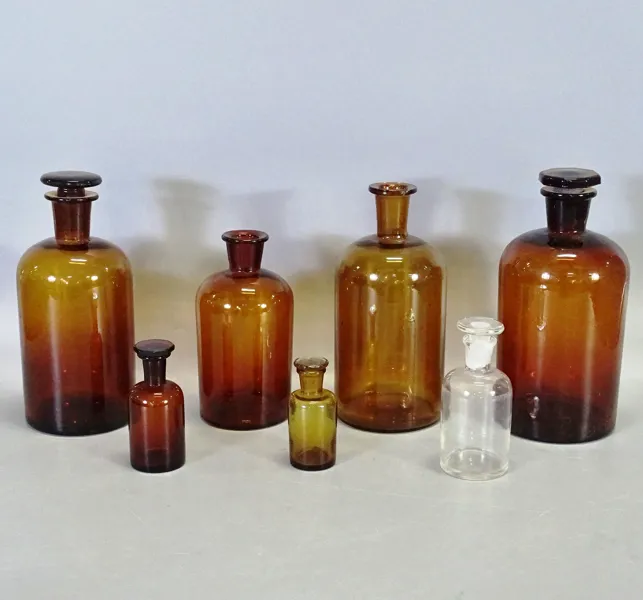 parti medicinflaskor, 1900-tal