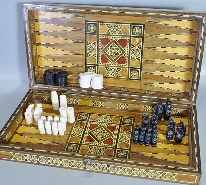 Schack-/Backgammonspel, 19/2000-tal