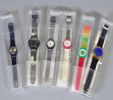 6 st. armbandsur, Swatch