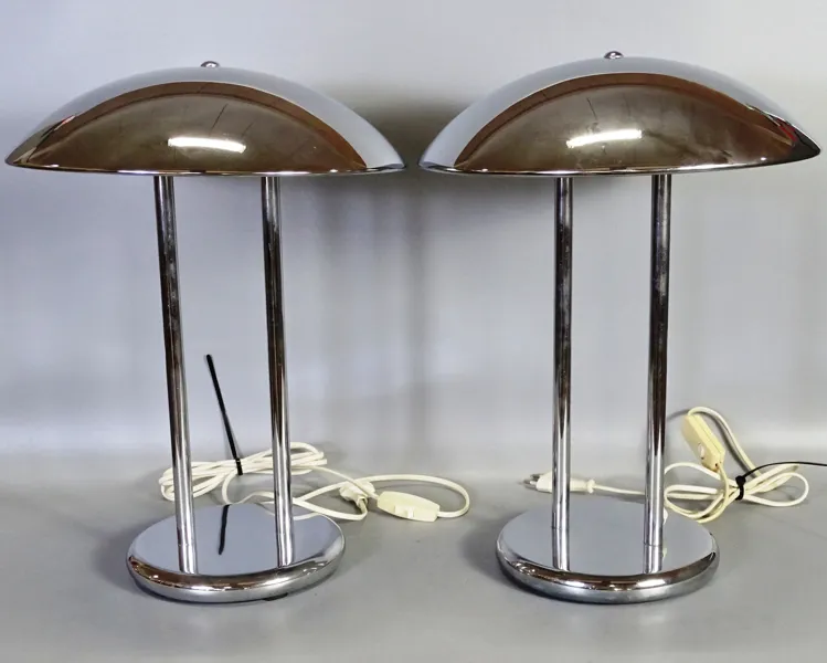 1 par bordslampor "Svamplampa" Robert Sonneman för IKEA, 1970-tal