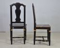 1 par stolar, gustaviansk stil, 18/1900-tal