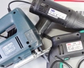 Sticksåg, slagborr samt varmluftspistol, Black & Decker, Skil och Eagle